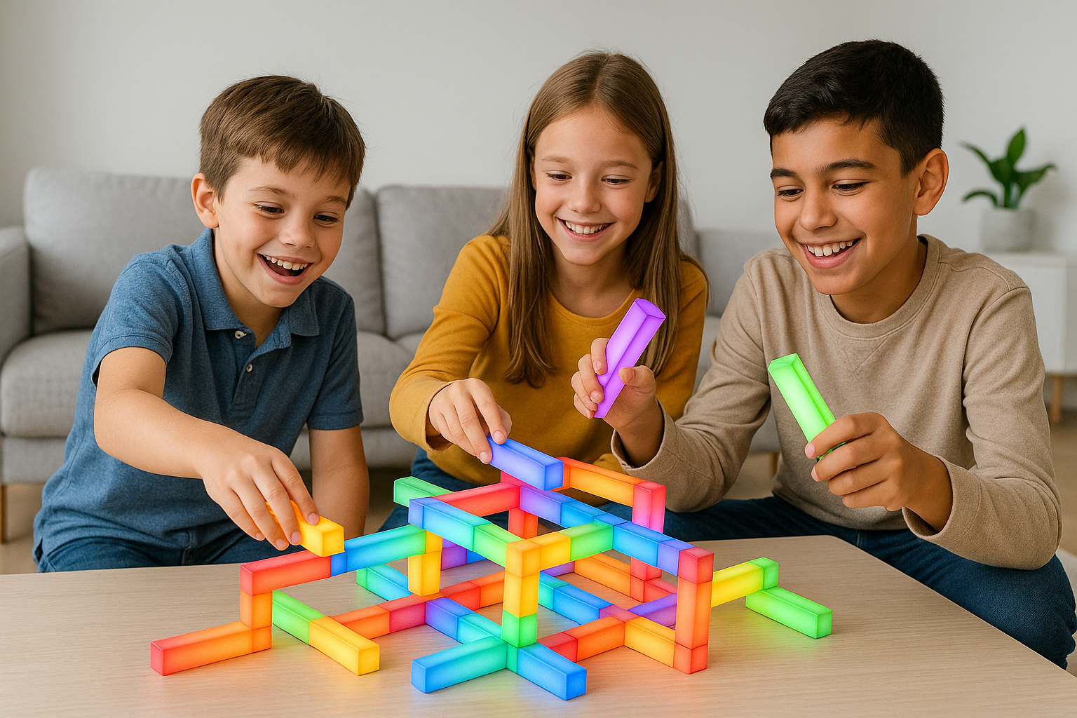 Modular network design prototype illustration